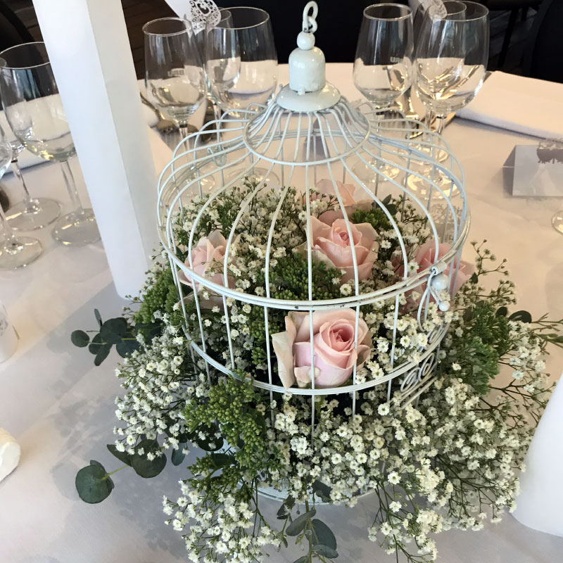 table et montage florale lors d un mariage dans la region de verviers